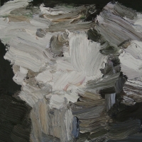 Rosen, Öl auf Papier, 20 x 20 cm