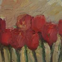 Frühling Tulpen, 2015, 30x30 cm